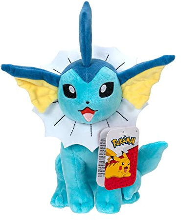 Pokémon PKW3081-20cm Plüsch - Aquana, offizielles Plüsch