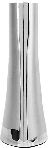 Metal Vase, Rustproof 304 Stainless Steel Flower Vase, Light Luxury Polished Tabletop for Fireplace, Bedroom, Kitchen, Living Room, Centerpieces, Office, Table Decor
