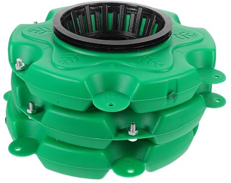 Abaodam 6 pièces Île Flottante Modulable pour Plantes Aquatiques Panier de Plantation pour Bassins et Jardins Eau pour Aménagement Paysager Aquatique