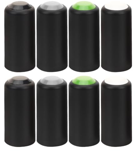FELTECHELECTR 8 St Trådlös Mikrofonbatteri Skyddshylsa med Halkfri Yta Passande för Handhållna Mikrofoner Säker Batterifäste för Karaoke Studio och Föreställningar