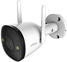 Imou Bullet 2 2MP - Outdoor Bullet Camera, Full HD 1080P with Full Colour Nightvision, Built In Spotlights, AI Human Detection, 2 Way Audio, 110dB Siren & Local Hot-Spot Connection - H.265