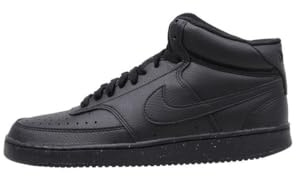 NIKE Court Vision Mid Next Nature Herren Sneaker Farbe: Schwarz/Schwarz (003); Größe: EUR 41 | US 8 | UK 7