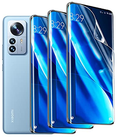 [2Pcs] Film hydrogel pour Xiaomi 12 5G / Xiaomi 12X (6.28”), Protection d'écran [Clear HD] Film Protecteur TPU Souple [Pas de Verre]