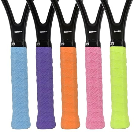 Senston 5 st racket greppband för tennis/badminton/squash