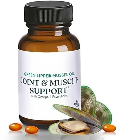 Aceite De Mejillón De Labios Verdes, Para Apoyo Articular Y Muscular, Para Comodidad, Flexibilidad Y Recuperación