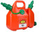 Gardemax Doppelkanister 6L + 2,5L, Benzin, Polyethylen hoher Dichte (HDPE), kompatibel mit Husqvarna AUTO-STOP Einfüllsystem