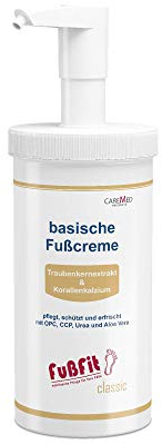 FußFit - basische Fusscreme 450 ml mit Spender pH-Wert 8,0