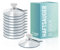 SCHILDER Systeme Ventosa Adhesiva | Ø 50 mm | 10 Unidades | Con Rosca y Tuerca Moleteada de Plástico | Para Letreros, Baño, Cocina, Coche, Decoración, Cristal