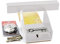 Heavy Duty Unbreakable Garage Door Defender Lock with Padlock and Fixings - White