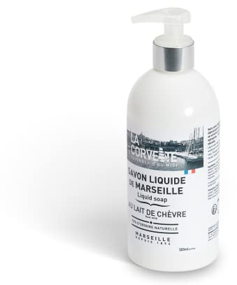 La Corvette - Jabón líquido de Marsella Leche de cabra Manos y Cuerpo 500ml