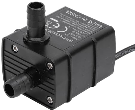 Mini Vattenpump, 300 Cm Lyft IP68 Borstlös Vattenfontänpump Fontänpump Dränkbar Vattenpump med LED-indikator för Fontänpooldammen Aquariums Vattencirkulationssystem