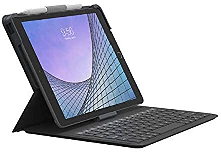 ZAGG - Messenger Folio 2 - Tablet Keyboard & Case for 10.2-inch iPad, 10.5-inch iPad/Air 3