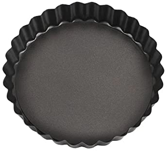 Teglia per Crostate, Stampo Crostata Fondo Amovibile, Formine per Crostatine Piccole, Stampo per Quiche, Rivestimento Antiaderente, Forma Rotonda