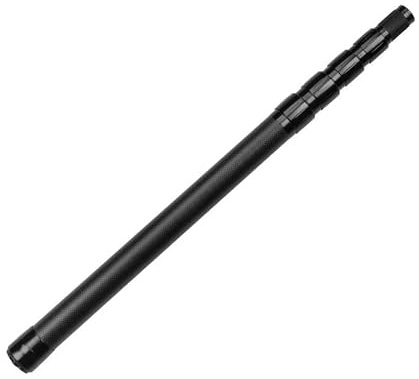 BBTISG High Carbon Plunge Pole, Carbon Fiber Tent Pole Telescopic Adjustable Short Pole Awning Poles for Fishing Rods, Camping Poles, Tarpaulins, Awning, Canopy, Porch, Awning (2.1m)