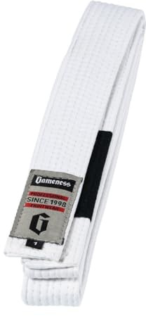 Gameness Jiu Jitsu Youth Belt | BJJ Belt for Kids White 0