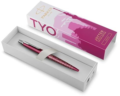 Parker Jotter kulspetspenna specialutgåva Global Icons Tokyo rosa presentförpackning