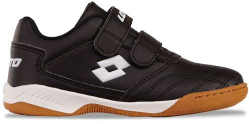 Lotto Unisex Kinder Pacer Sneaker, Black White, 26 EU