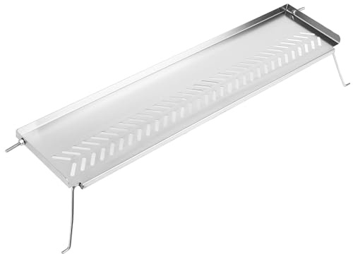 GFTIME Varmhållningsgaller i rostfritt stål för Enders Monroe Pro 4, 74,4 x 24 cm grill varmhållningsack reservdel, övre hylla för att hålla kött, grönsaker och bröd
