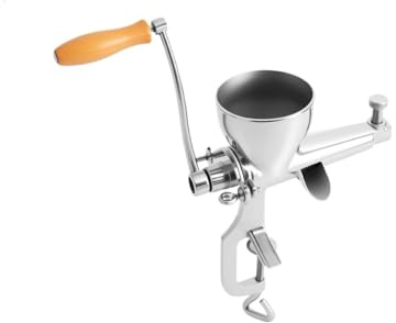 Spremiagrumi manuale in acciaio inossidabile con morsetto a vite - Resistente per erba di grano e prodotti