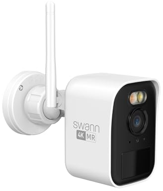 Swann MaxRanger Mini Kit 4K Wireless NVR Security Add-On Camera,4K Camera Forever Charged Solar Panel,Wi-Fi Cameras Outdoor, Color Night Vision,True Detect,No Monthly Fee,Local Storage,MRMINICAM
