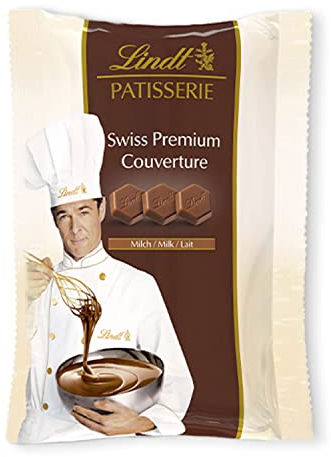 Lindt - Sachet pistoles PATISSERIE - Chocolat au Lait pour Cuisiner, 500g