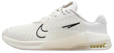 NIKE Women's W Metcon 9 AMP Sneaker, Phantom/Black-Light Bone, 4 UK