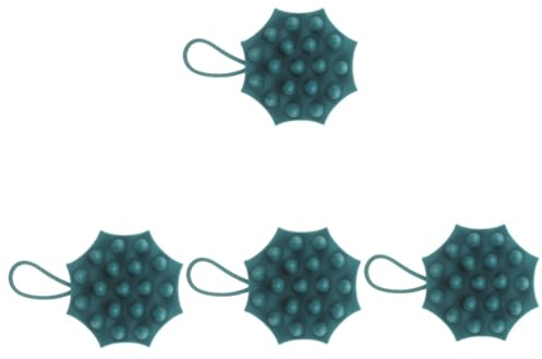 Healvian 4stücke Kopfhaut Massagebürste Silikon Shampoo Bürste Für Effektive Reinigung Und Massage Geeignet Für Haartypen Fördert Gesunde Kopfhaut Und Haarwachstum Für Nasses Und