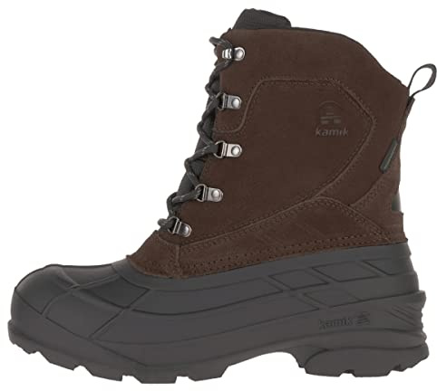 Kamik Fargo2, Stivali Invernali Uomo, Marrone Scuro Marrone DBR, 45 EU