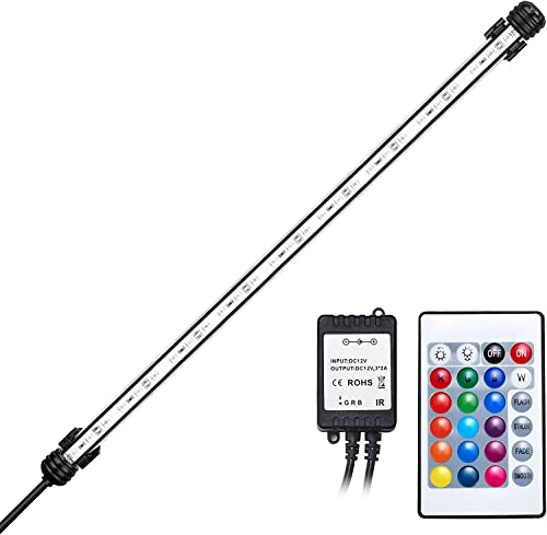 GreenSun Aquarium LED Licht 48cm für Fisch Tank Mit Fernbedienung RGB Farbwechsel Beleuchtung