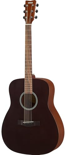 YAMAHA F400 Guitarra Acústica – Cuerpo tipo Dreadnought, Escala 25, Acabado satinado, ideal para Principiantes, Sonido Rico y Equilibrado, Diseño Elegante – Acabado Smoky Black