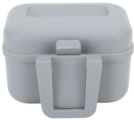 Caja de Cebo Vivo, Soporte Impermeable para Cebo de Gusanos para Exteriores (S 13x8cm)