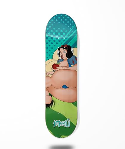 COUNTRY BASQUE INGURUASAKARI INDUSTRY Marú monopatín Skate Skateboard Deck Tabla Candu 8.0