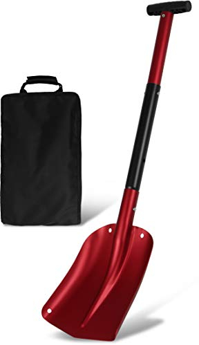 Storfisk fishing & more 3-teilige Lawinenschaufel Aluminium inkl. Tragetasche, leicht und robust