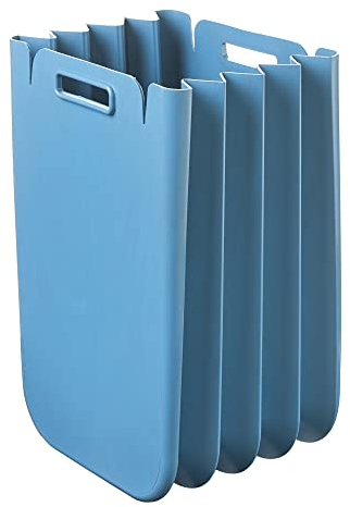 Guzzini - Home, ECO PACKLY Abfallsammler - Bright powder blue, 30x25xh45 cm (open)|30x5xh45 cm (closed)|Capacity 25 lt - 196400212