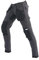 Bitco BTC14S Stretch Grey/Black Men Work Trousers Water and Oil Repellent Knee Pad Pockets Reinforced with Cordura®