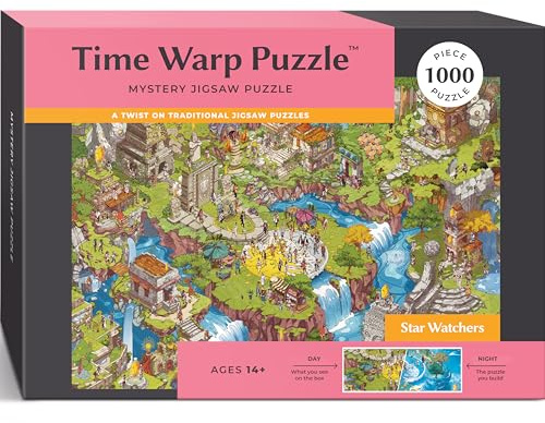 Time Warp Puzzle – Star Watchers - 1000 Piece Jigsaw Puzzle for Adults