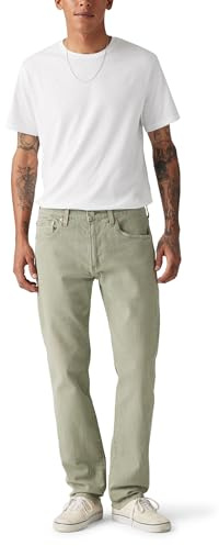Levi's Herr Smala 502 jeans Forest Lichen Green Gd Green 34 34