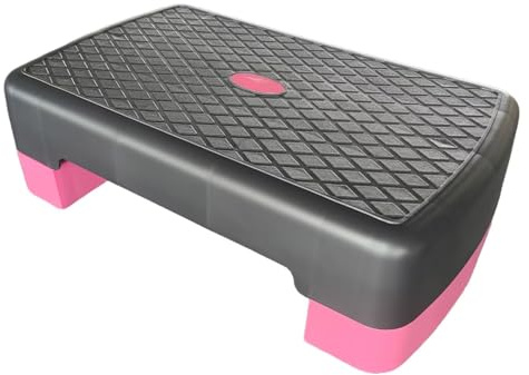 Motion RiserStep Aerobic Step Deck, 17,7 Tum Fitness Träning - Gym Tool, Justerbart Konditionsteg, Slip Resistent