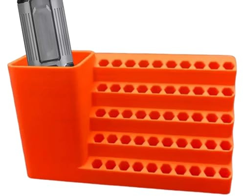 Bitsförvaring Organizer Robust Pegboard Skruvbits Organizer
