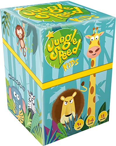 Asmodee Zygomatic, Jungle Speed Kids, Card Game, Ages 4+, 2-6 Players, 15 Minutes Playing Time