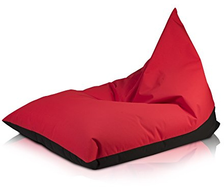 Ecopuf Lazy Pouf Cuscino da Terra Misura M - Cuscinone in tessuto Poliestere Impermeabile Waterproof Oxford 600D per Interni ed Esterni Poltrona Sacco con Imbottitura Polistirolo 150x100 cm