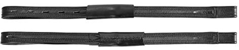 Start - Estribo de piel para montar a caballo (80 cm), color negro