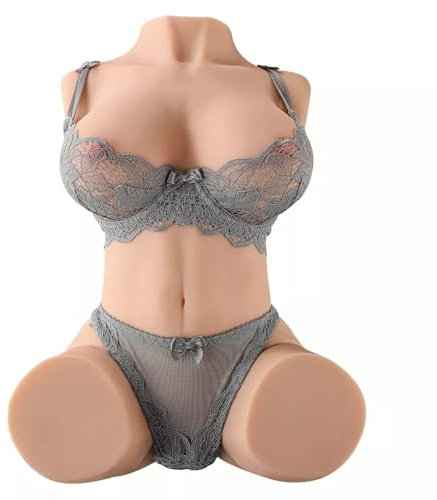 amiufans 3D Masturbator Sex Püppë echt für Männer, 2in1 Sex Spielzeug für die Männer, Sex Toys Taschenmuschi für die Männer, Masturbieren für Männer Sexpüppë, Sexspielzeug für Männer Solo Pocket Pussy