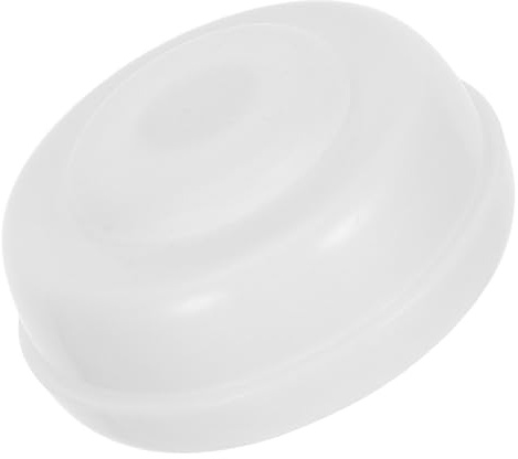 TOGEVAL Set 1 Pezzo Tappo di Chiusura in Silicone per Bottiglia Latte Coperchio di Ricambio Sigillante Riutilizzabile Bianco Guarnizione per Tappi Bottiglia per Allattamento e Viaggi
