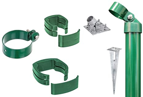 Alberts 601843 - Set completo di recinzioni, colore: Verde