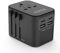Adaptateur Prise Universelle de Voyage, FDTEK 5 en 1 Universel Internationale Prise, 2 USB A, 2 USB C et 1 Prise AC, Adaptateur Universel Prise Convient France vers USA UK EU AUS Et Plus De 170 Pays