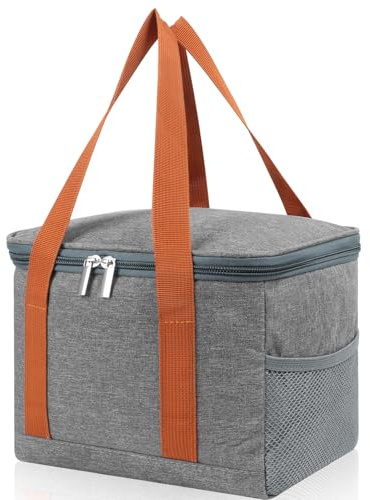 Lunch Bag 9L Insulated Lunch Box Soft Cooler Cooling Tote for Men Women