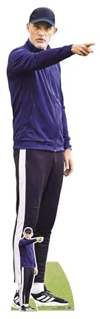 Star Cutouts CS1284 Thomas Tuchel Football Manager Cardboard Cutout 191cm – Football Fan Display, Sports Party Decoration & Event Prop