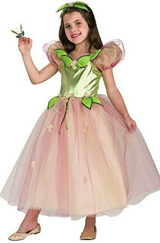 Forever Young Girls Neverland Fairy Storybook Fancy Dress Costume Pixie Outfit World Book Day (7-8 Years Old)