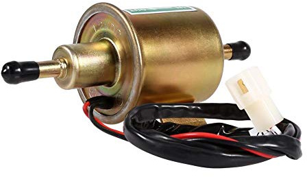 VOBOR Pompa Elettronica Pompa Benzina Esterna Bomba de Combustible - Bomba de Combustible Eléctrica de Gasolina Diesel de Gasolina de Baja Presión Universal 12V para Automóviles